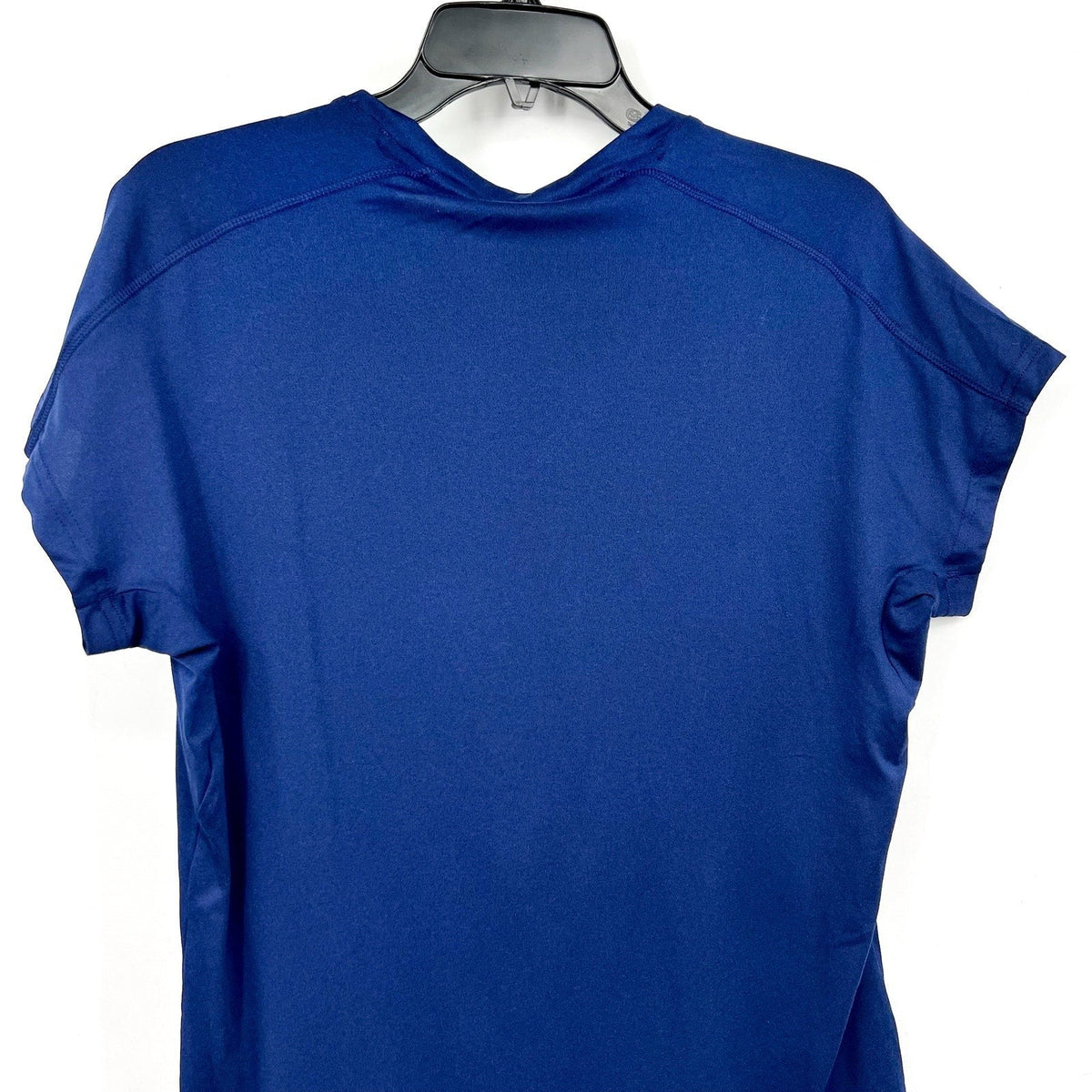 ADIDAS Women's Train Essentials V-Neck Tee Medium Dark Blue Short Sleeve NWT