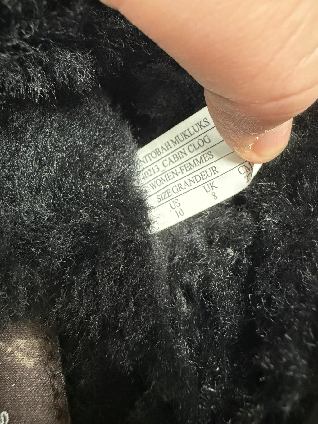 Manitobah Mukluks Cabin Clog (Womens 10)