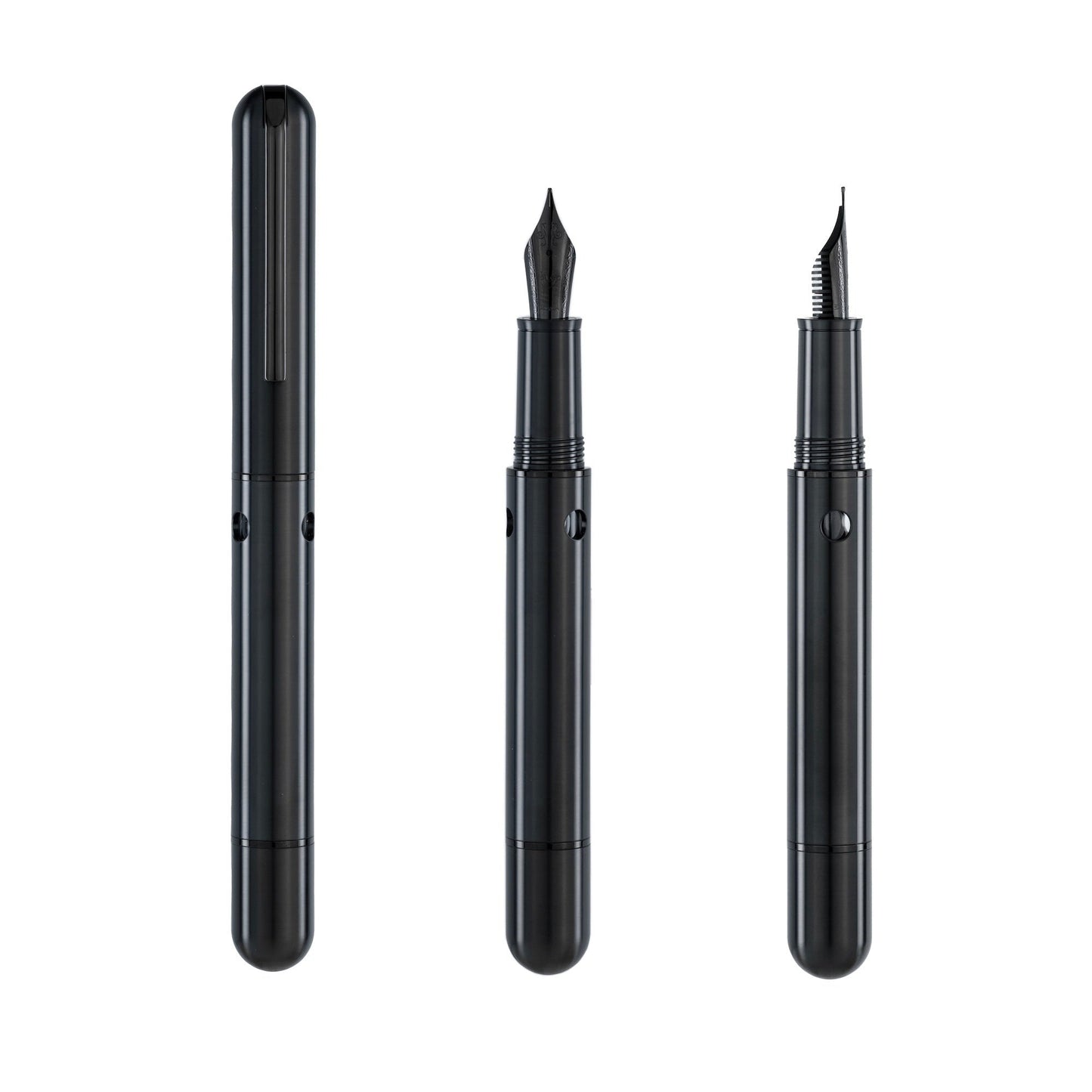 Nautilus Ti Black Titanium Fountain Pen