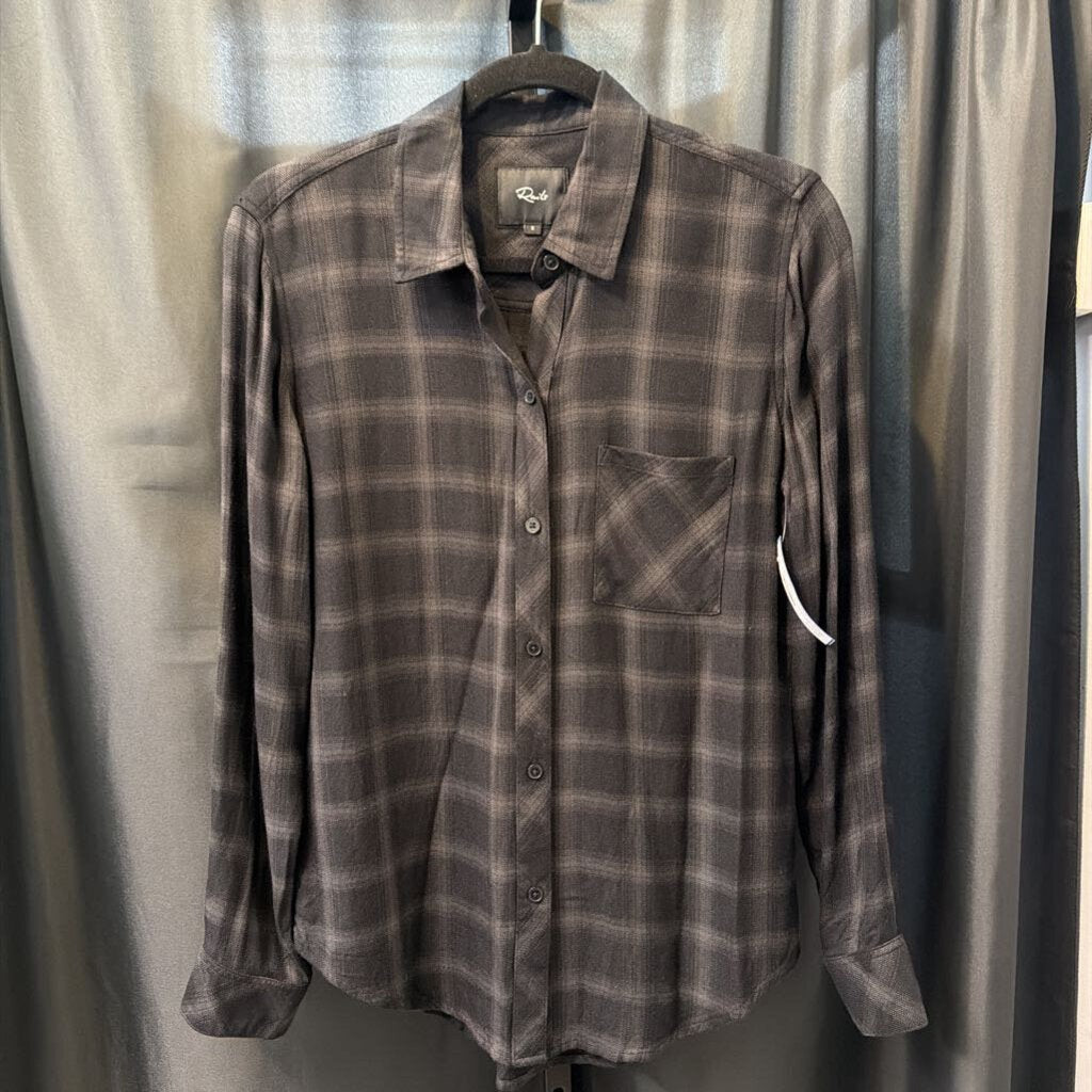 Rails L/S Plaid Flannel TOPS Small