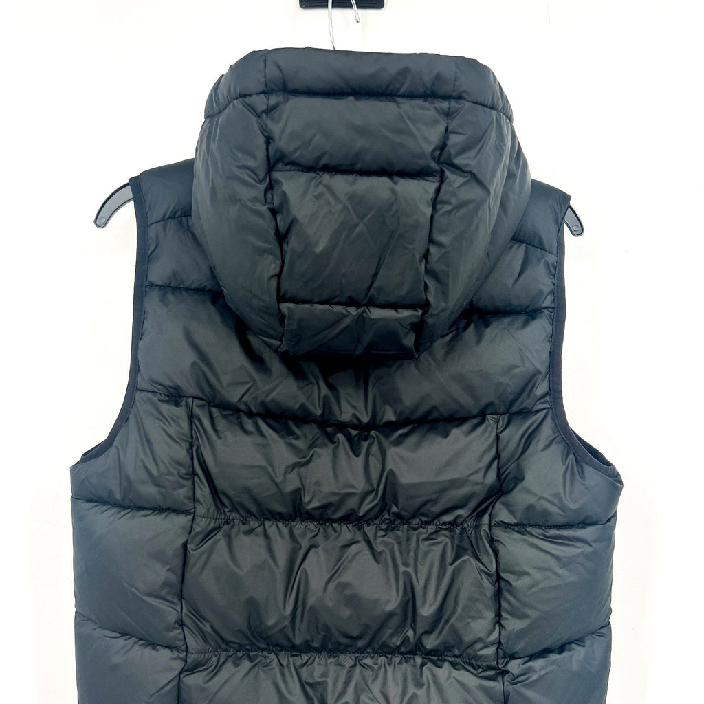 COLUMBIA Women's Pike Lake II Insulated Vest Small Black Full Zip Hooded NWT