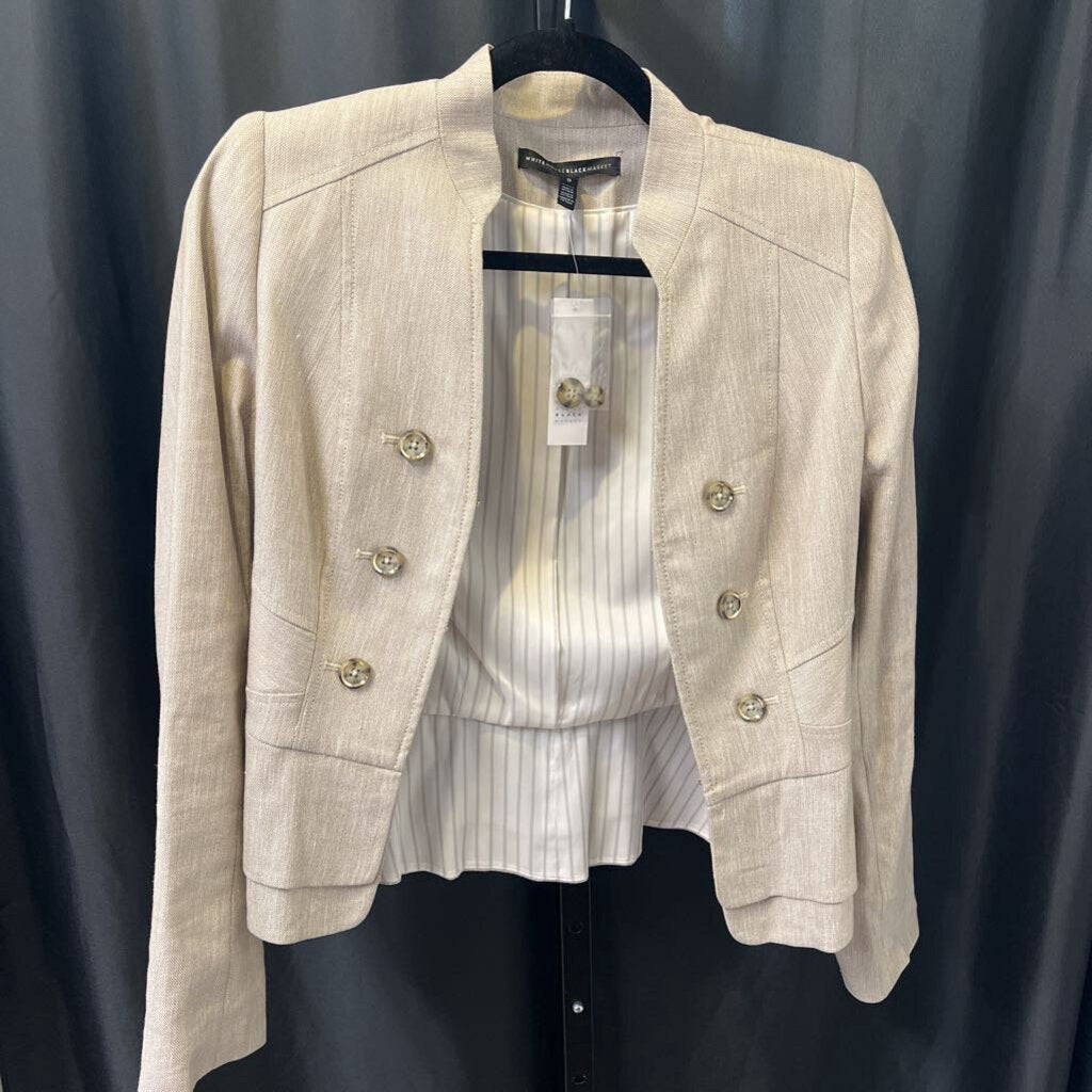 WHBM NWT 6 Button Blazer JACKETS 0