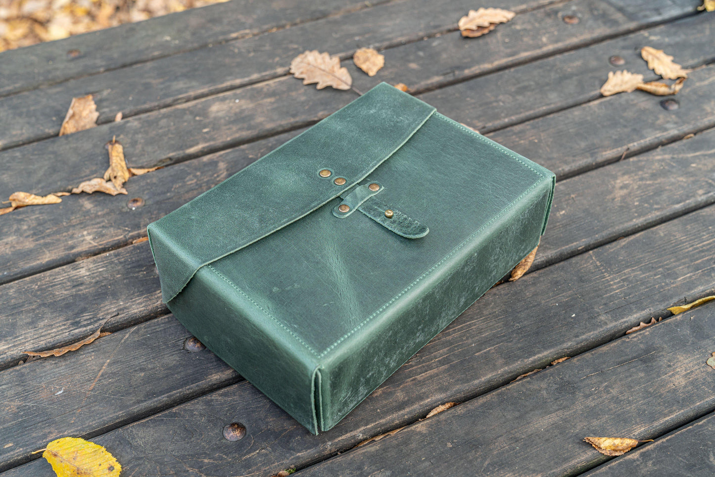 Writer's Medic Bag - Crazy Horse Forest Green