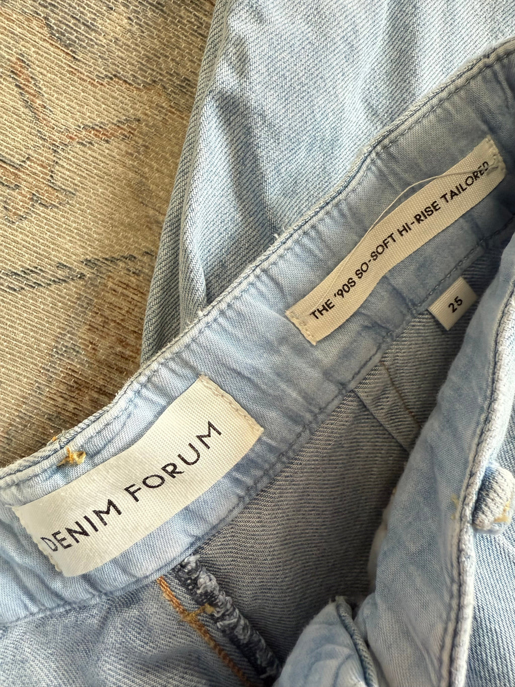 Denim Forum ‘90s Straight So Soft HR Jeans (25x32)
