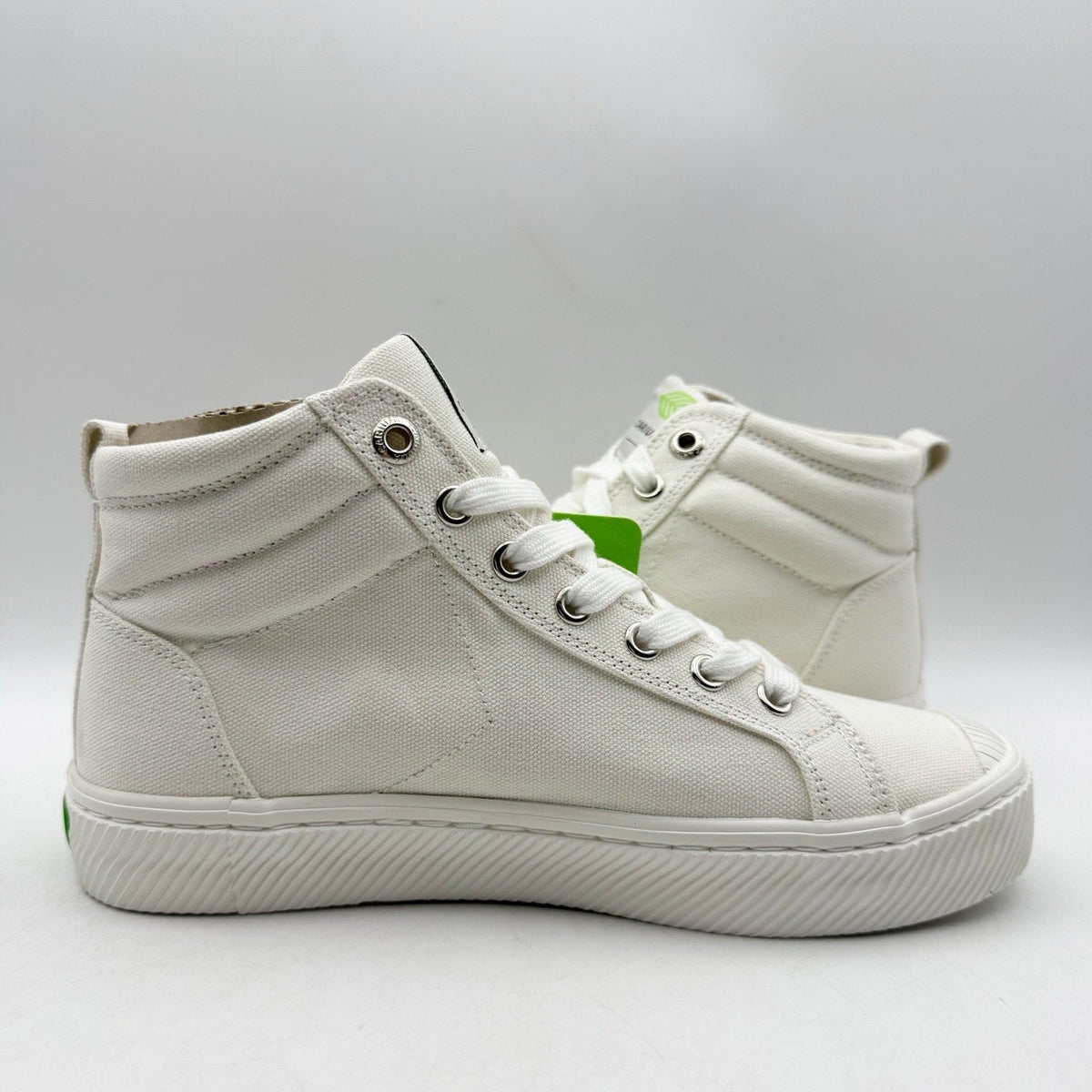 CARIUMA Womens OCA High Top Sneakers Size 6 EU 36.5 Off-White Canvas NIB
