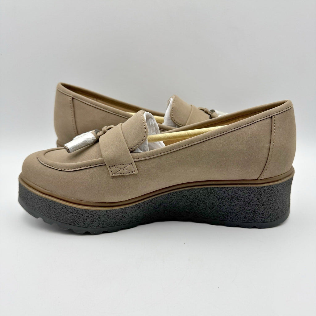Soul Naturalizer Womens Josie Loafers Size 6.5M EU 36 Taupe Slip-on NIB