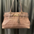 Coach Pebble Leather Tote HANDBAGS XL