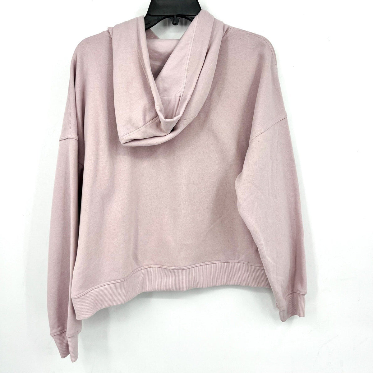 DKNY Women's Sequin Hoodie Small Pink Allure Pullover Sweatshirt NWT