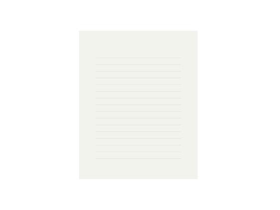 Midori MD Paper Letterpad Cotton - Lined- 50 Sheets