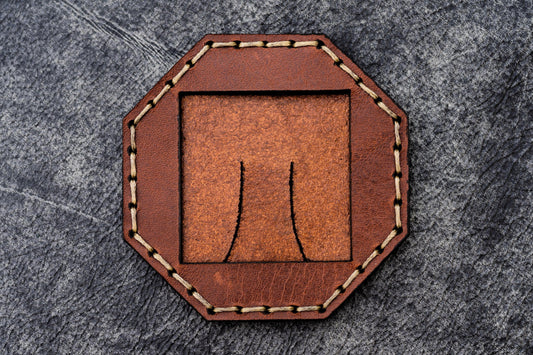 Leather Photo Frame Octagon