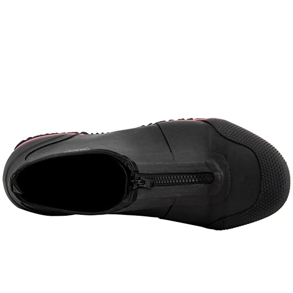 Bogs Overshoe Zip Work Shoes MENS 7 WOMENS 9 Black Composite Toe Waterproof NIB