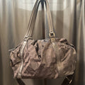 Burberry Check Nylon Leather HANDBAGS Diaper Bag