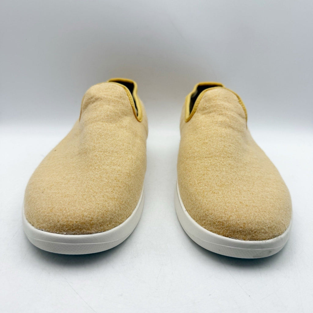 AllBirds Mens Wool Lounger Casual Sneakers Size 10 EU 42.5 Yellow Slip On NWOB