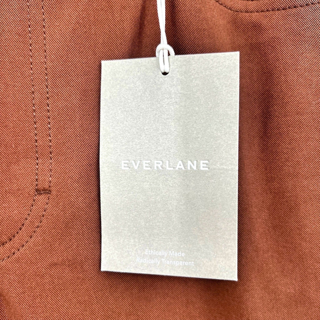 EVERLANE Men's Performance Pants 33x34 Brown Slim Fit Uniform 5-Pocket NWT