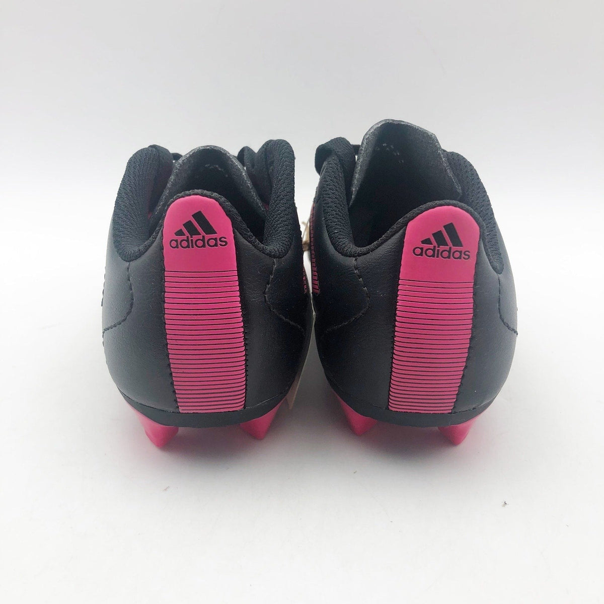 Adidas Little Kids Goletto VIII Firm Ground Soccer Cleats 11K Black Pink NWOB