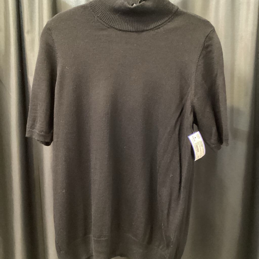 Eileen Fisher SS Merino Mock SWEATERS M