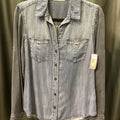 Bella Dahl Chambray 2 Tone LS TOPS S