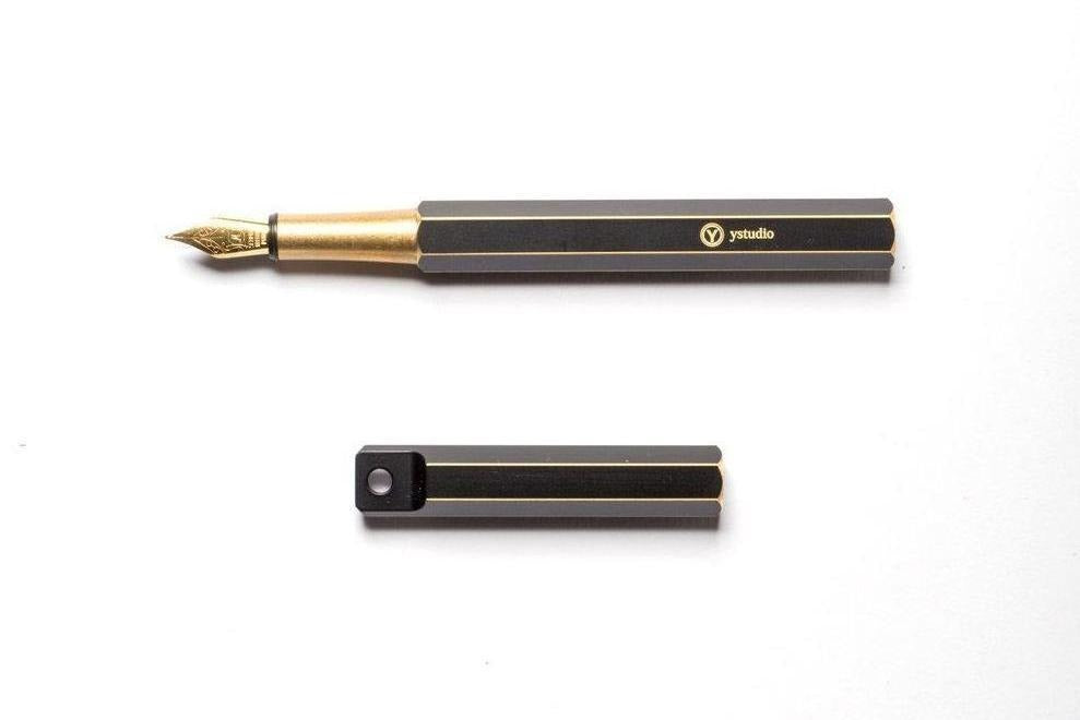 Ystudio Brassing - Brass Portable Fountain Pen