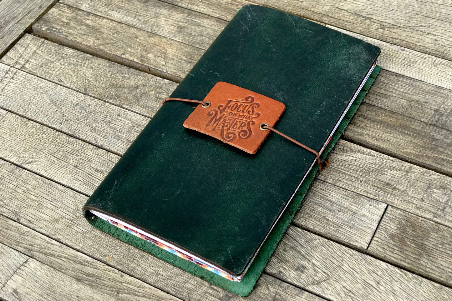 Leather Tag for Traveler's Notebook