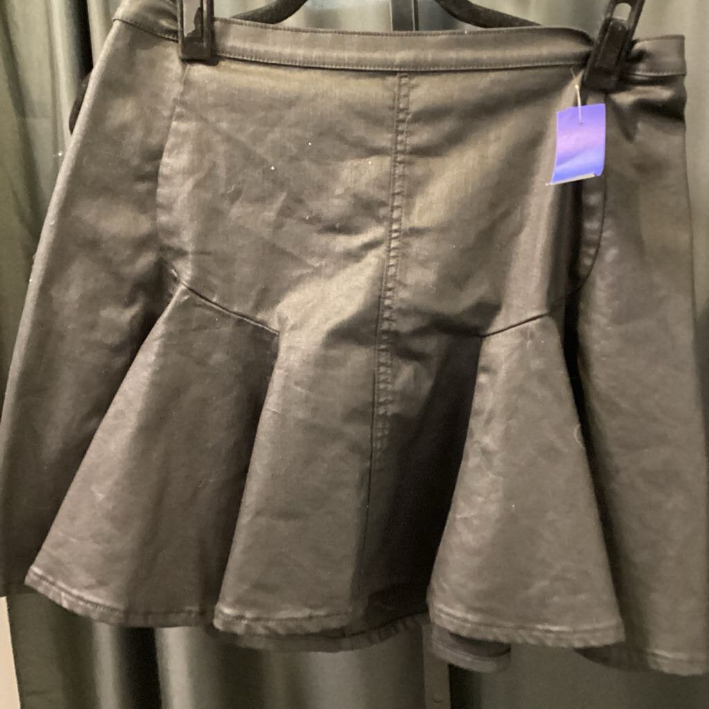 7 for All Mankind Faux Leather SKIRTS 31