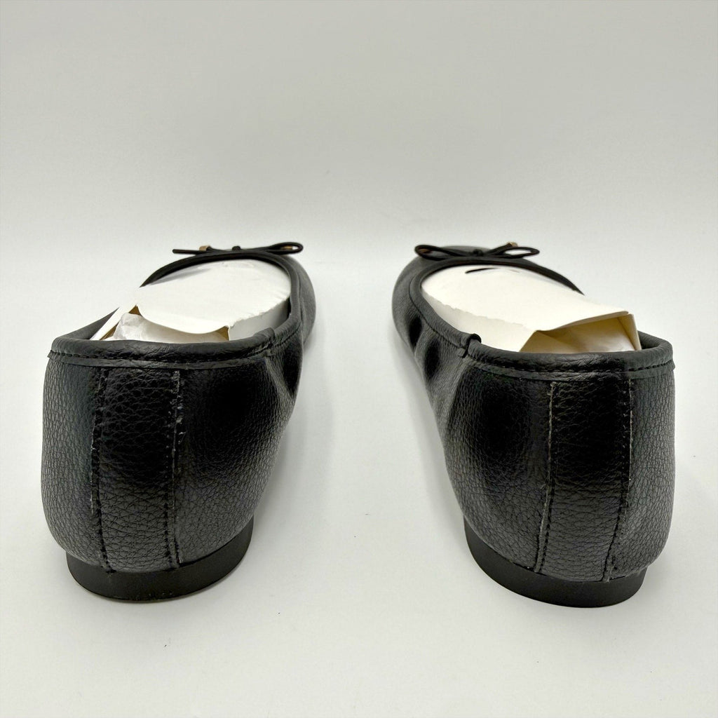 MIA Womens Chelly Ballet Flats Size 6 Black Leather NWOB