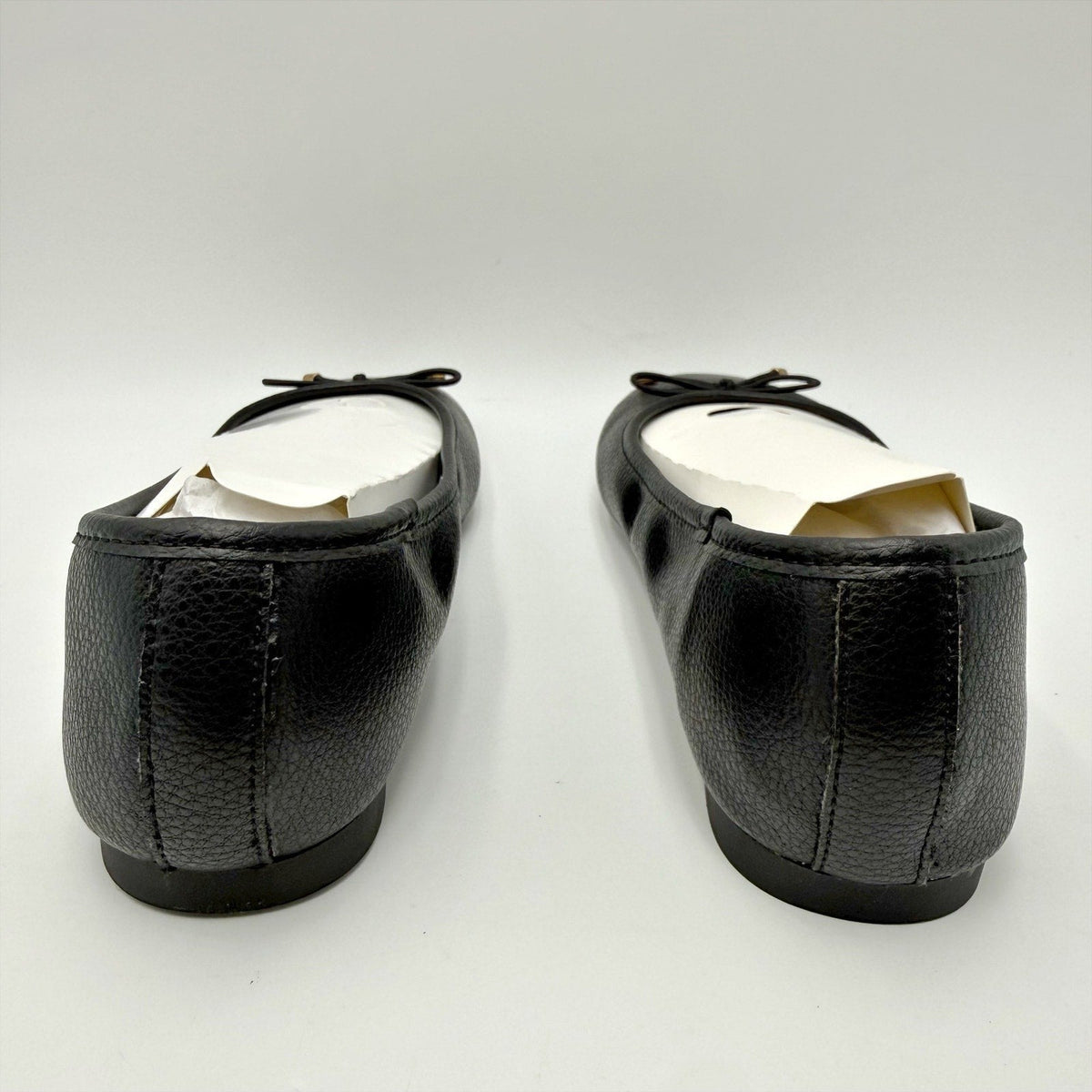 MIA Womens Chelly Ballet Flats Size 6 Black Leather NWOB