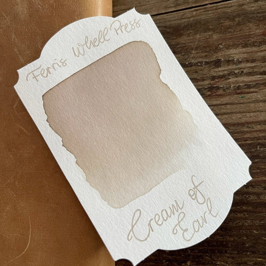 Ferris Wheel Press Cream of Earl Ink