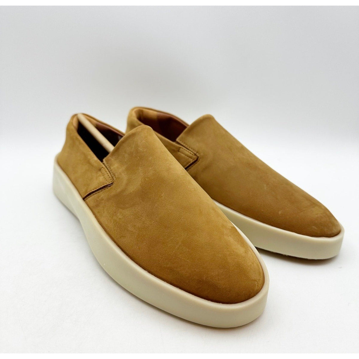Wolf & Shepherd Women Cruise Slip On Shoes Size 6 Brown Sandstorm Vanilla NIB
