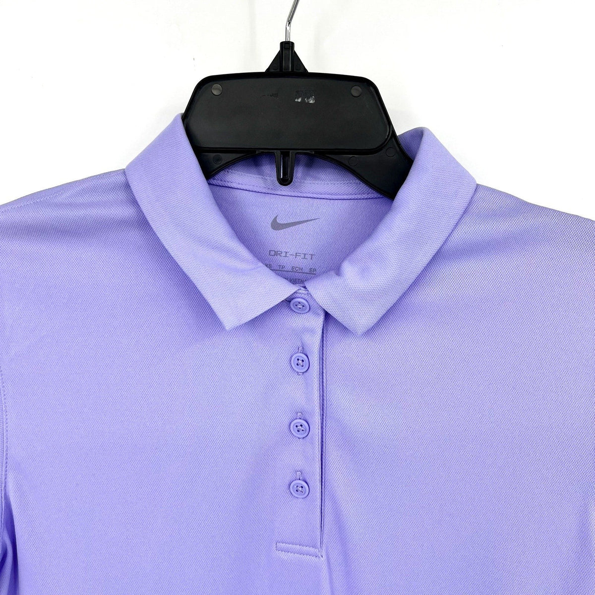 NIKE Women's Dri-FIT Victory Golf Polo Shirt XS Purple Pulse Short Sleeve NWT