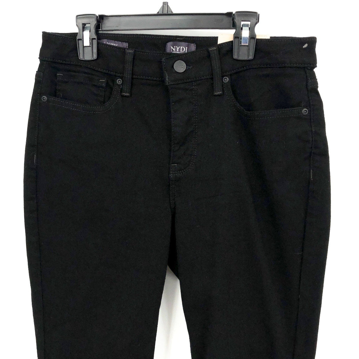 NYDJ Women's Ami Skinny Jeans Size 6 Black High Rise Lift Tuck Technology NWT