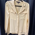 WHBM L/S Button Down TOPS Medium