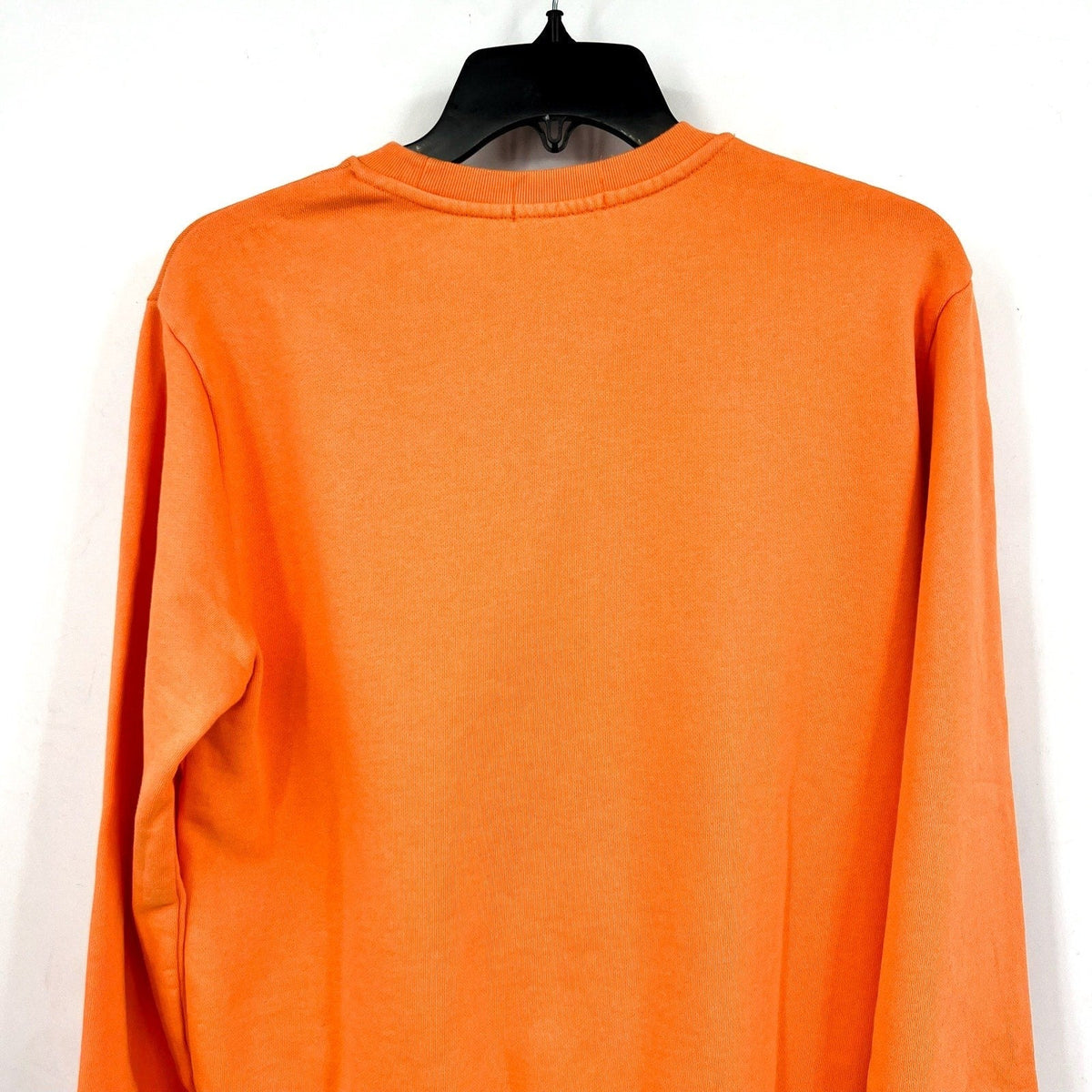 POLO RALPH LAUREN Men's Loopback Fleece Sweatshirt Small Orange Crewneck NWT