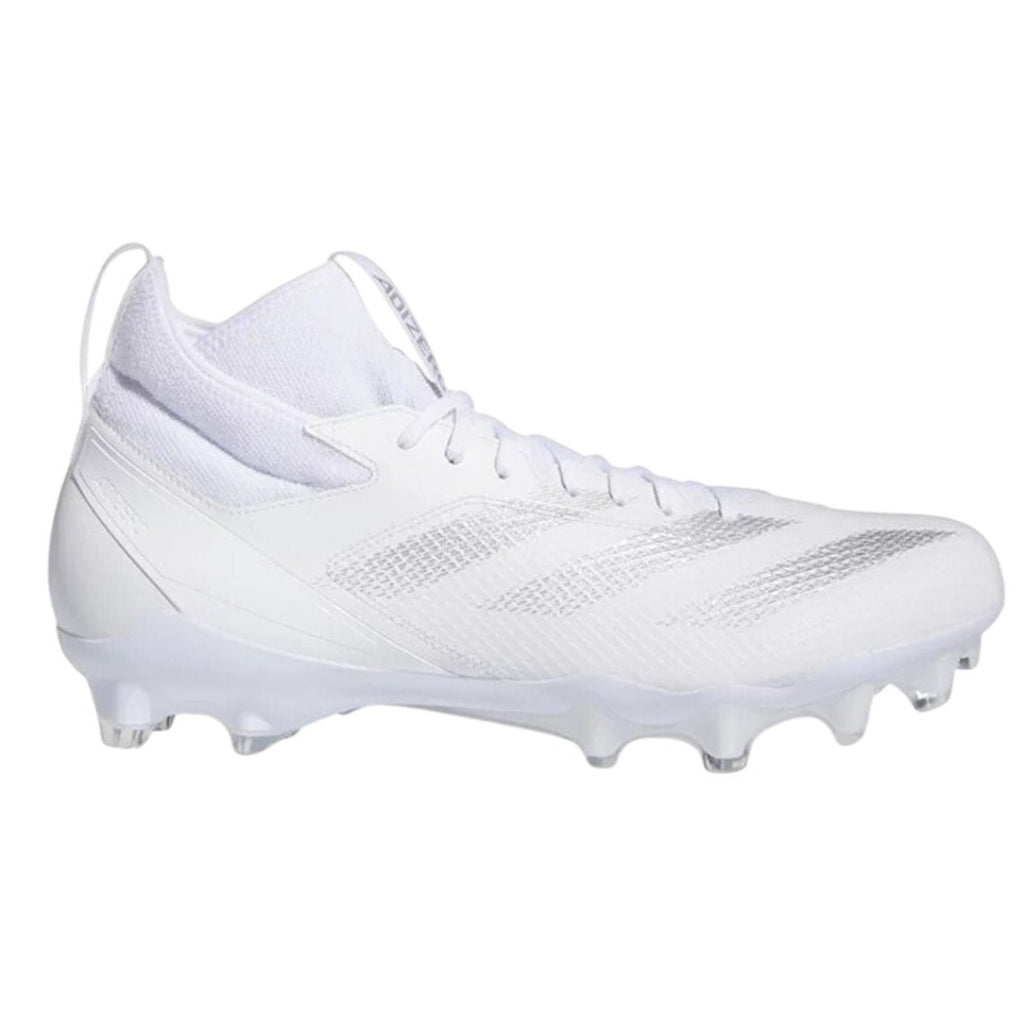 Adidas Mens Adizero Impact Football Cleats Size 9 White Athletic IF2475 NWOB