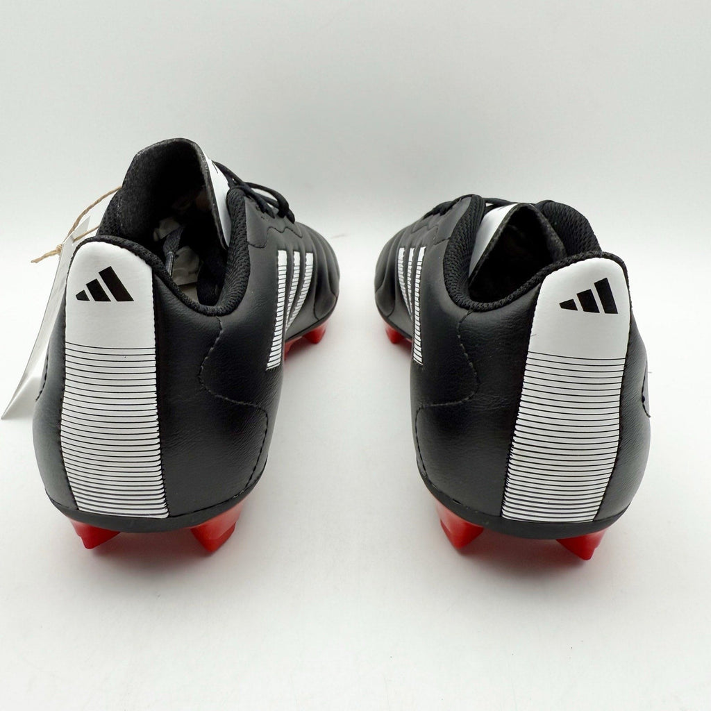 Adidas Mens Goletto VIII Firm Ground Soccer Cleats Size 9 Black Red Athletic NWT