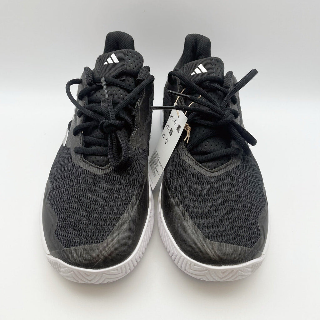 Adidas Women's CourtJam Control Athletic Shoes Size 9.5 Black White Tennis NIB