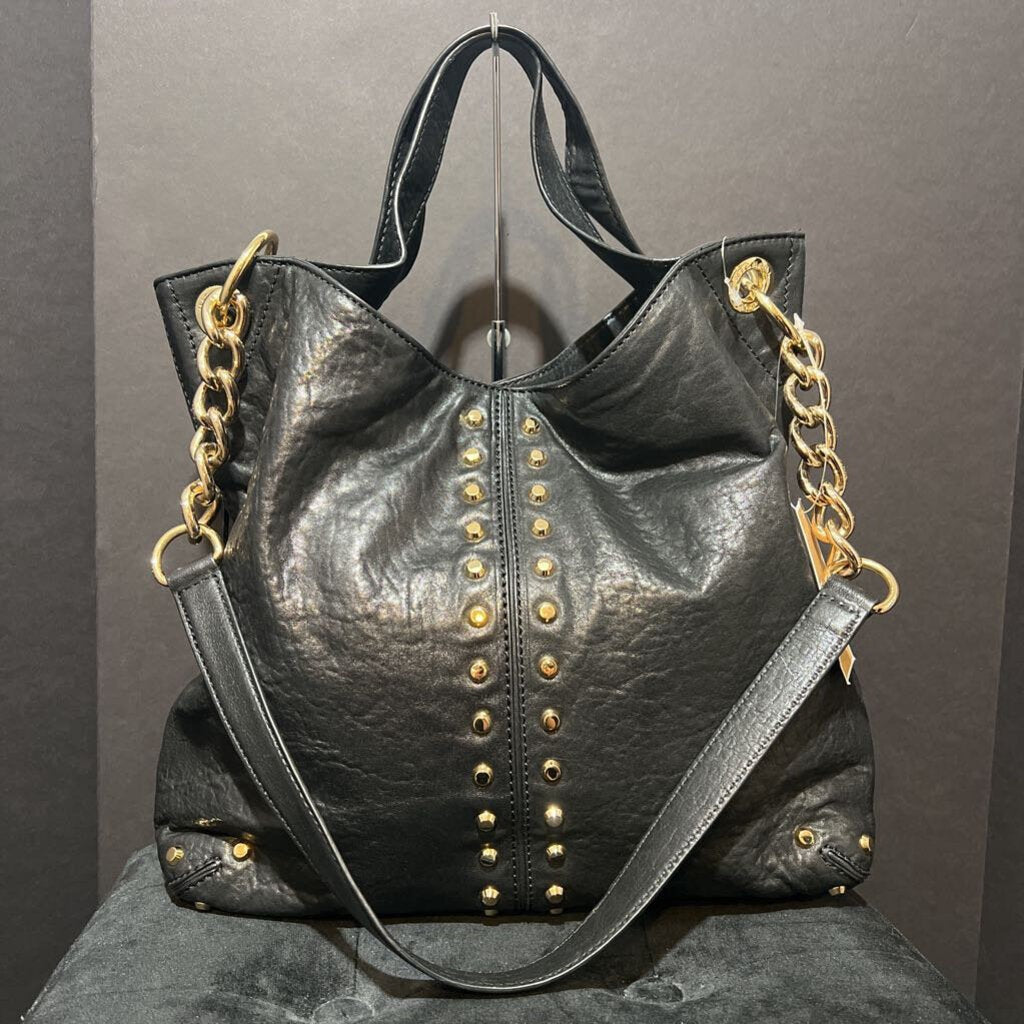 Michael Kors NWT Stud Hobo Leather HANDBAGS L