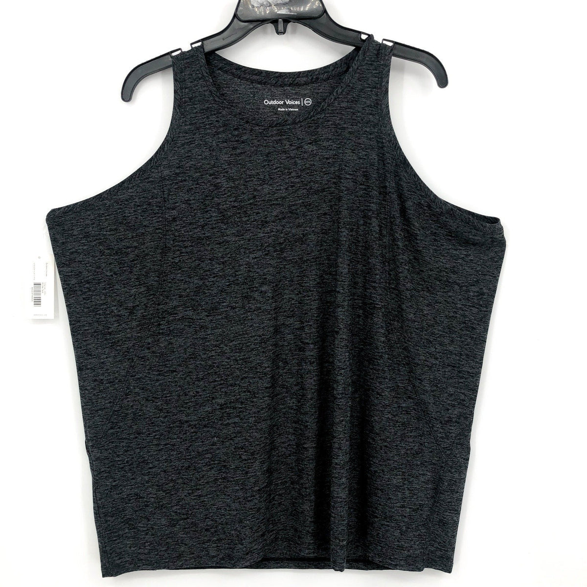 OUTDOOR VOICES Women's All Day Tank Top 3XL Charcoal Gray CloudKnit NWT