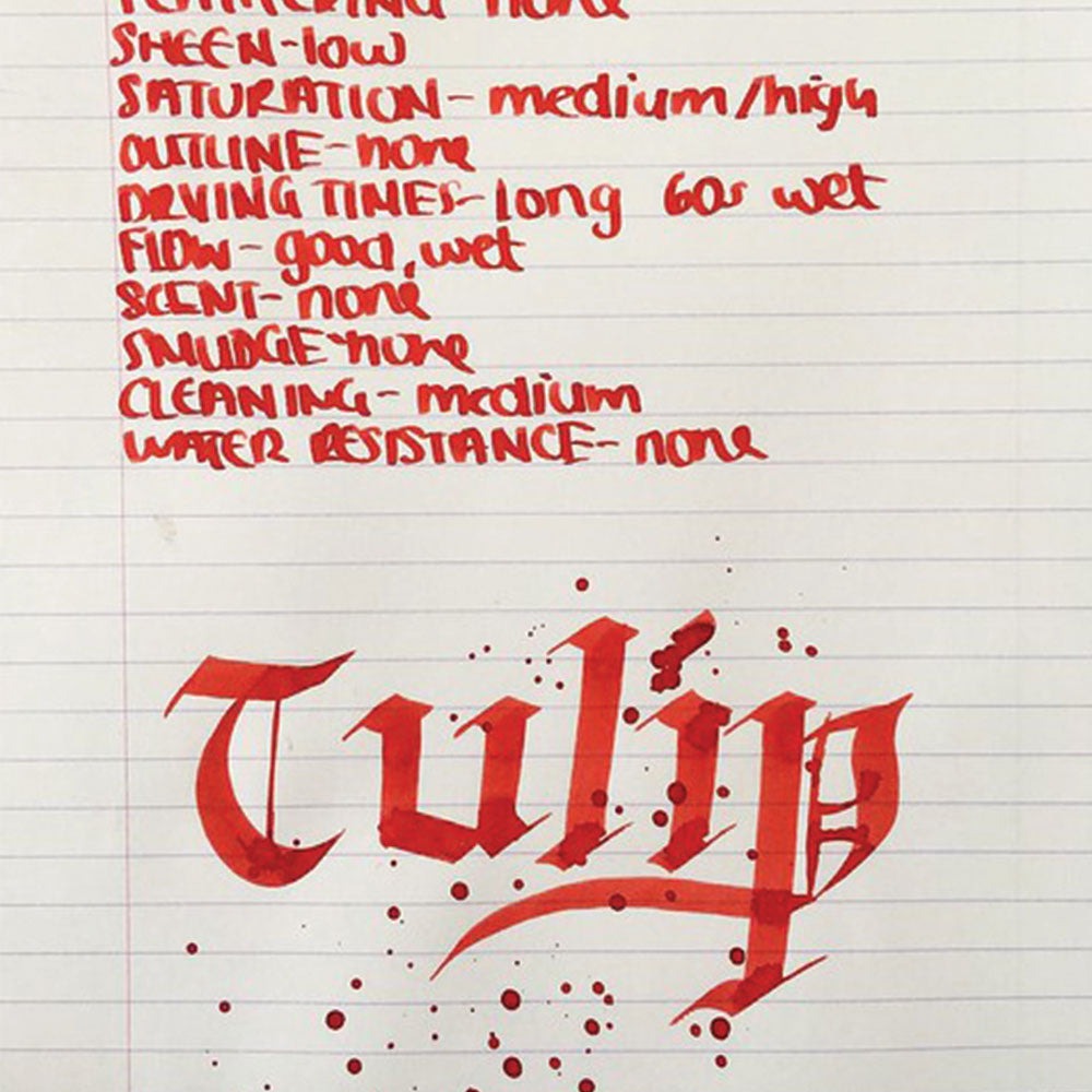 Diamine Flower Tulip Fountain Pen Ink
