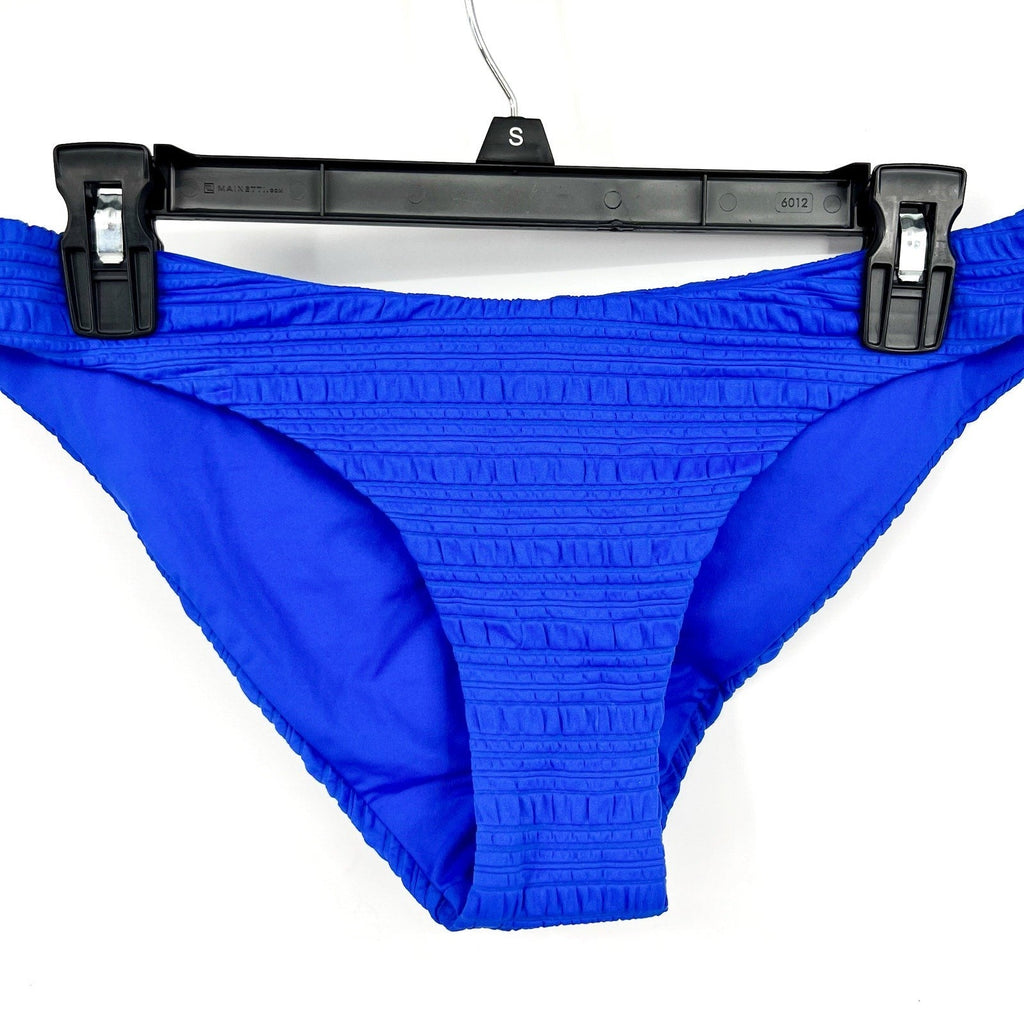 BECCA Women's Coast Adela Hipster Bikini Bottom Small Blue UltraMarine NWT