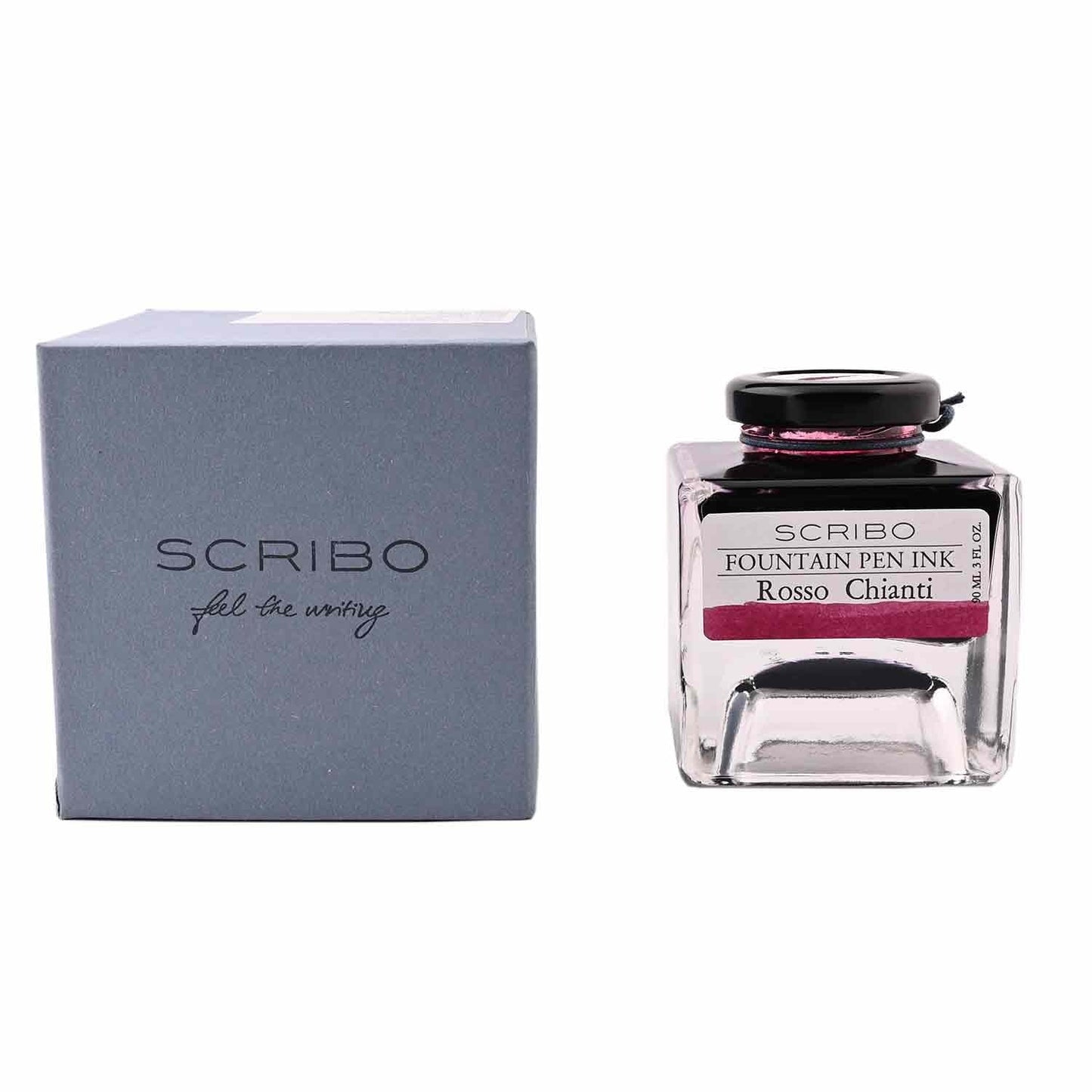 Scribo Rosso Chianti Ink Bottle- Red - 90ml