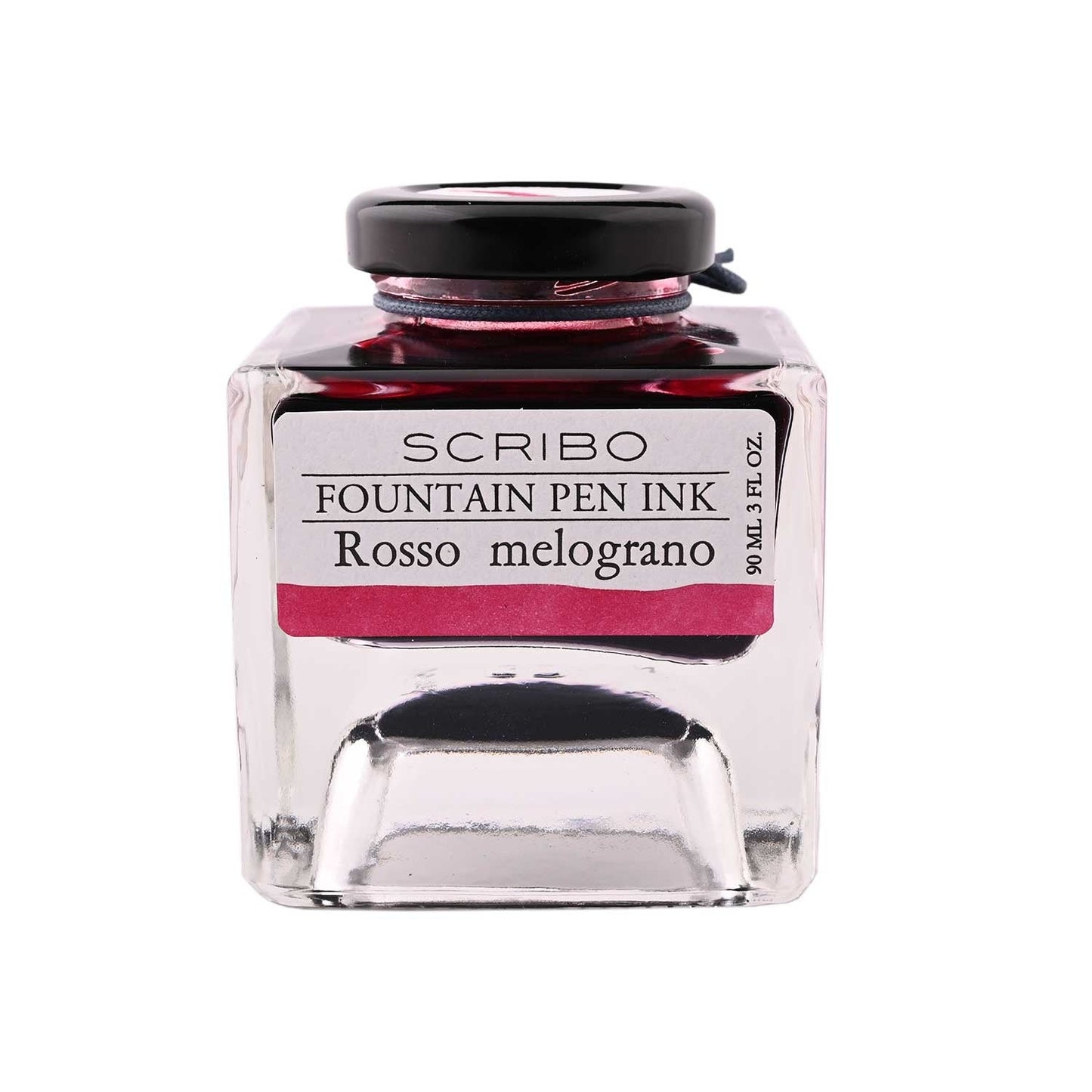 Scribo Rosso Melograno Ink Bottle- Red - 90ml