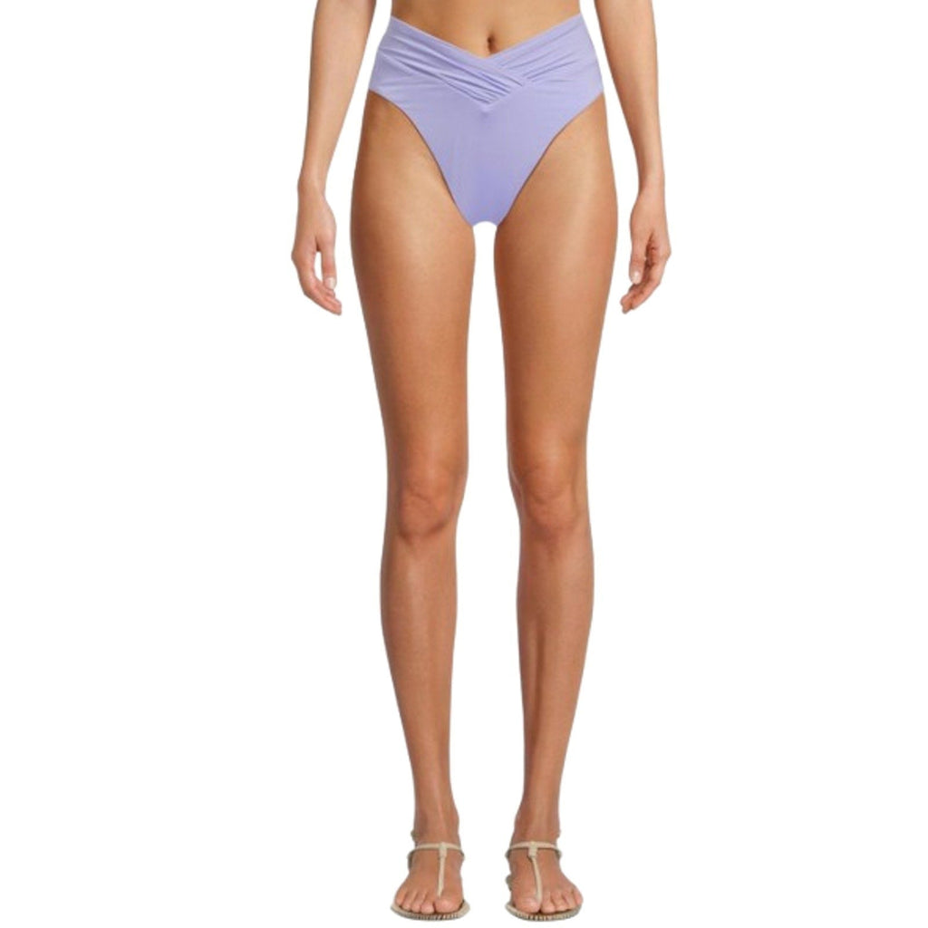 BECCA Color Code Carolina French Cut Bikini Bottom Medium Bellflower Purple NWOT