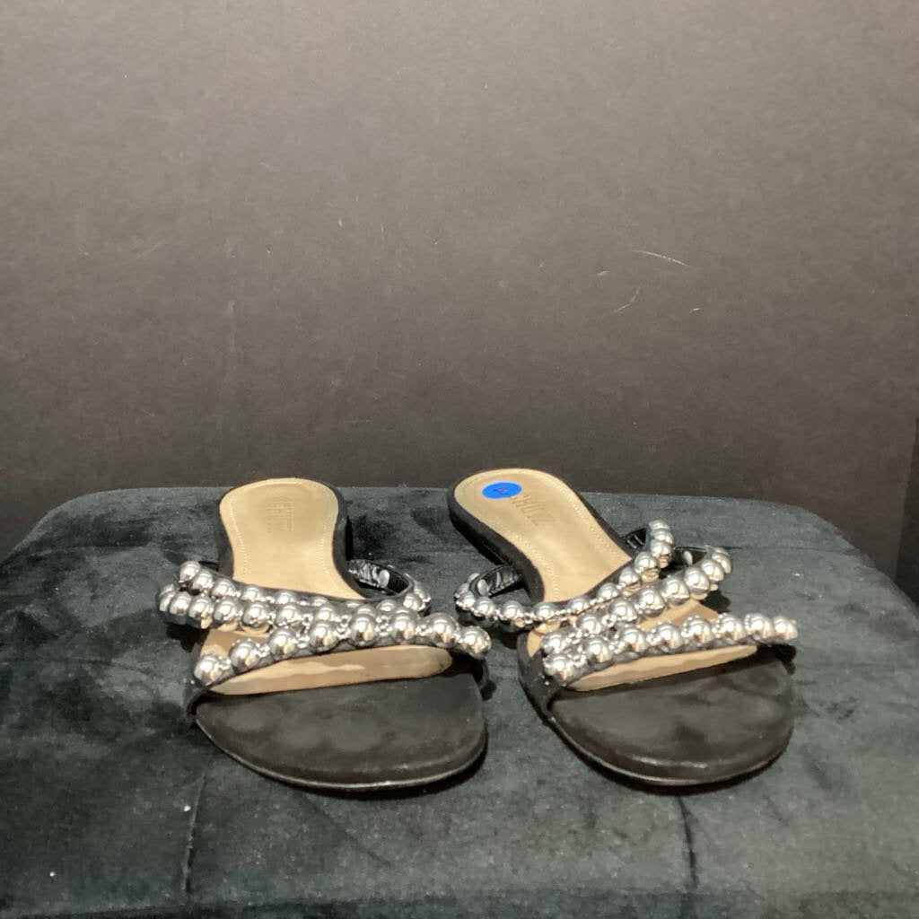 Schutz Bead Strap Slides SHOES 8