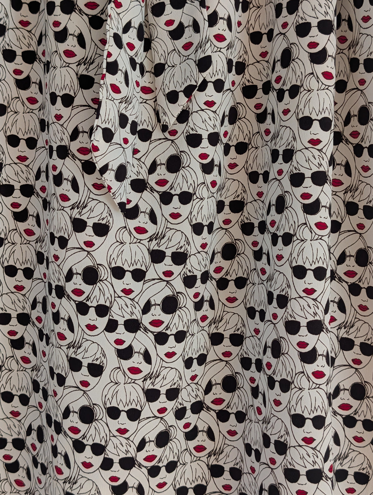 Anthropologie Porridge Getaway Face Print Skirt – S
