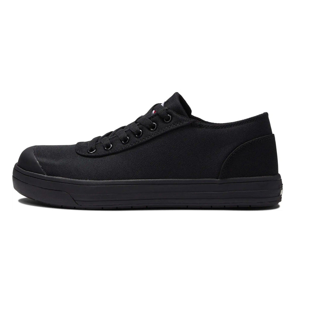 Avenger Mens Blade Low Work Shoes 9 WIDE Black Comp Toe A123 SR EH NIB