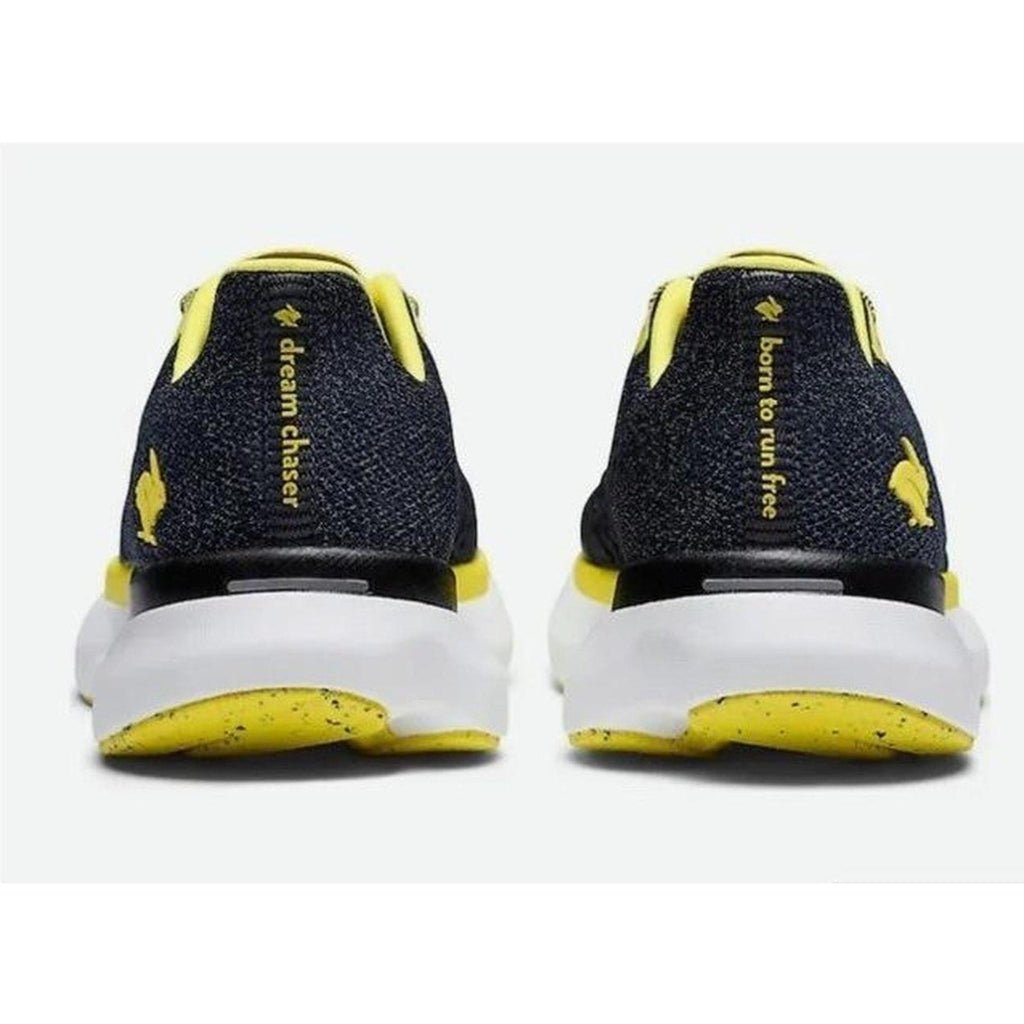 Rabbit Womens Dream Chaser Running Shoes Size 10 EU 42 Black Yellow Athletic NIB