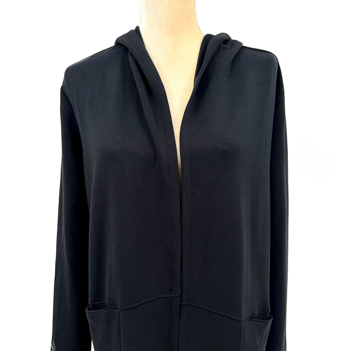SKECHERS Women's Skechluxe Elevate Restful Hoodigan Jacket Medium Black NWT