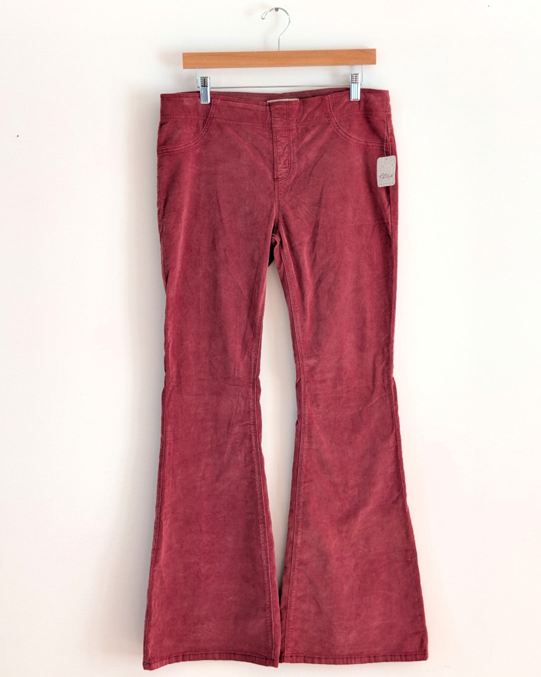NWT Free People Corduroy Flare Pants - 31