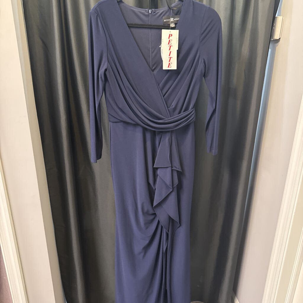 Betsy & Adam NWT Rouched/Ruffle EVENING 10P