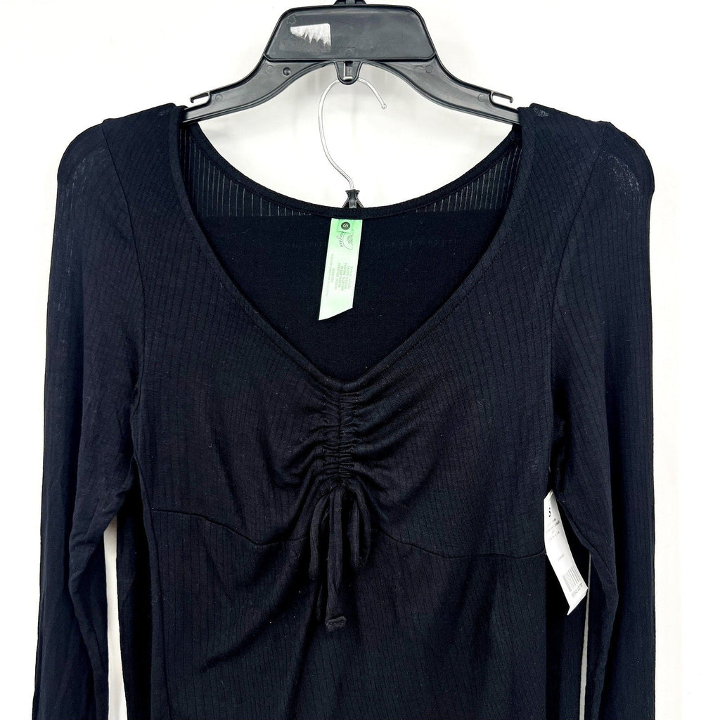 HONEYDEW Women's Dreamland Lounge Rib Pajamas Set Small Black NWT